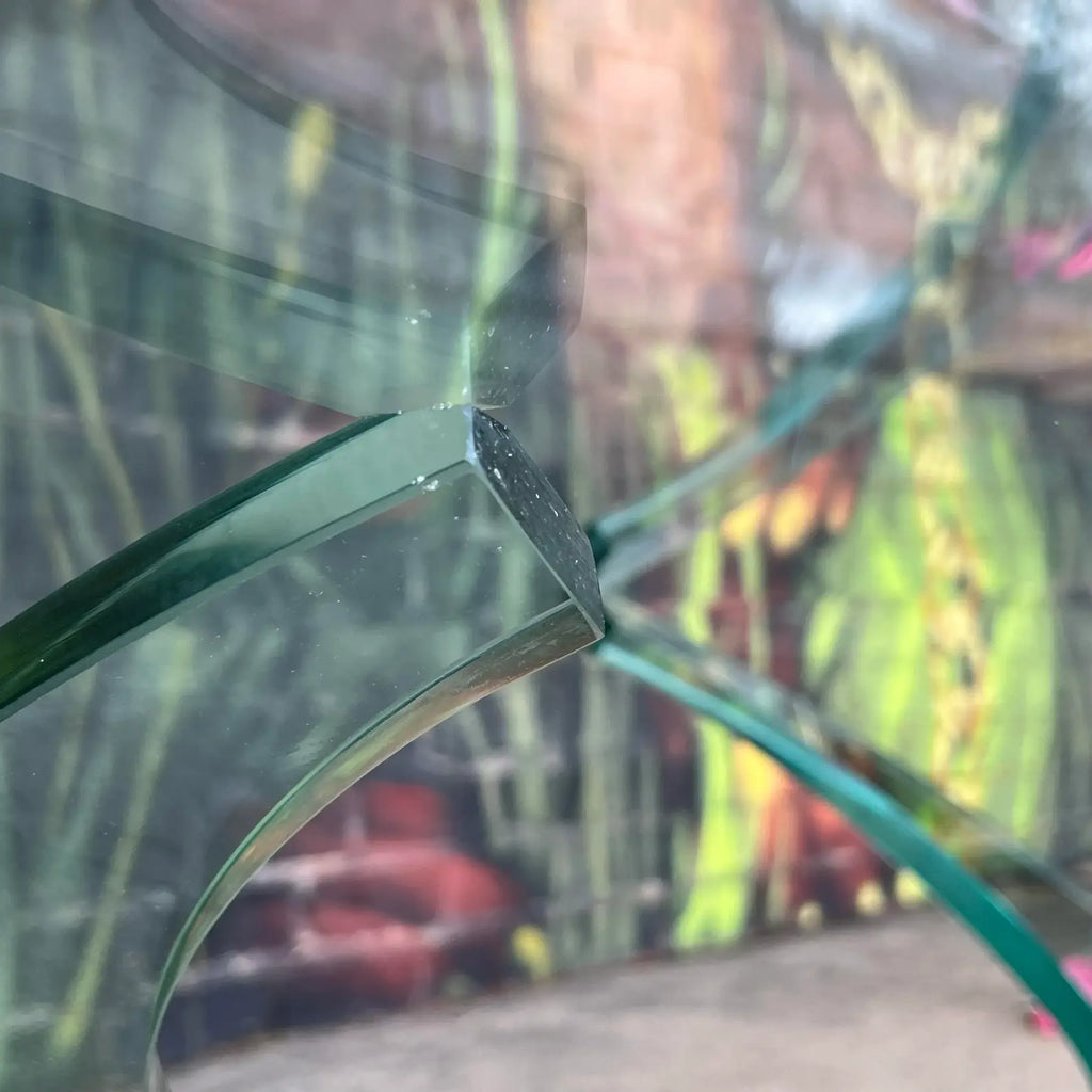 Knut Hesterburg Rare Glass Propeller Coffee Table