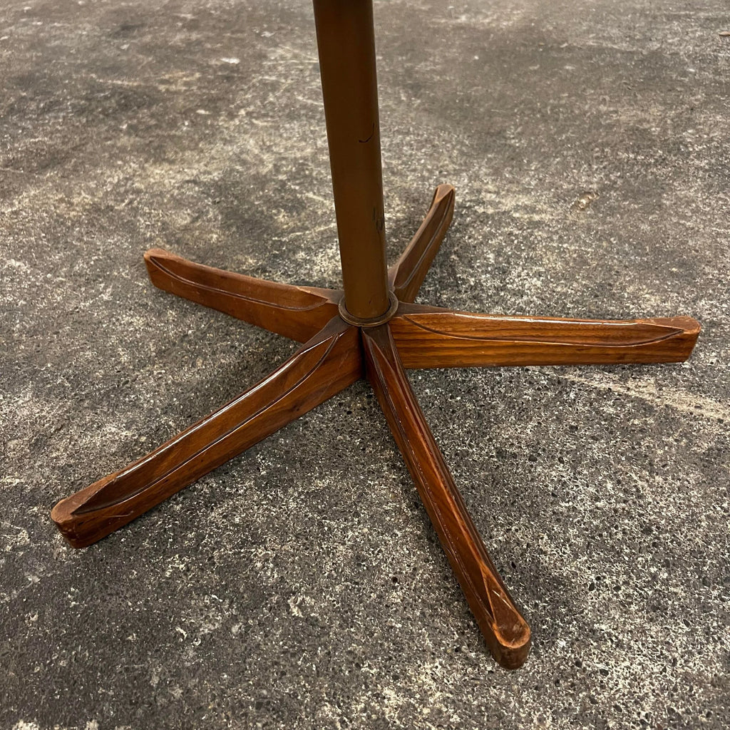 Kodawood Bentwood Arm Swivel Chair Mid Century Modern Desk
