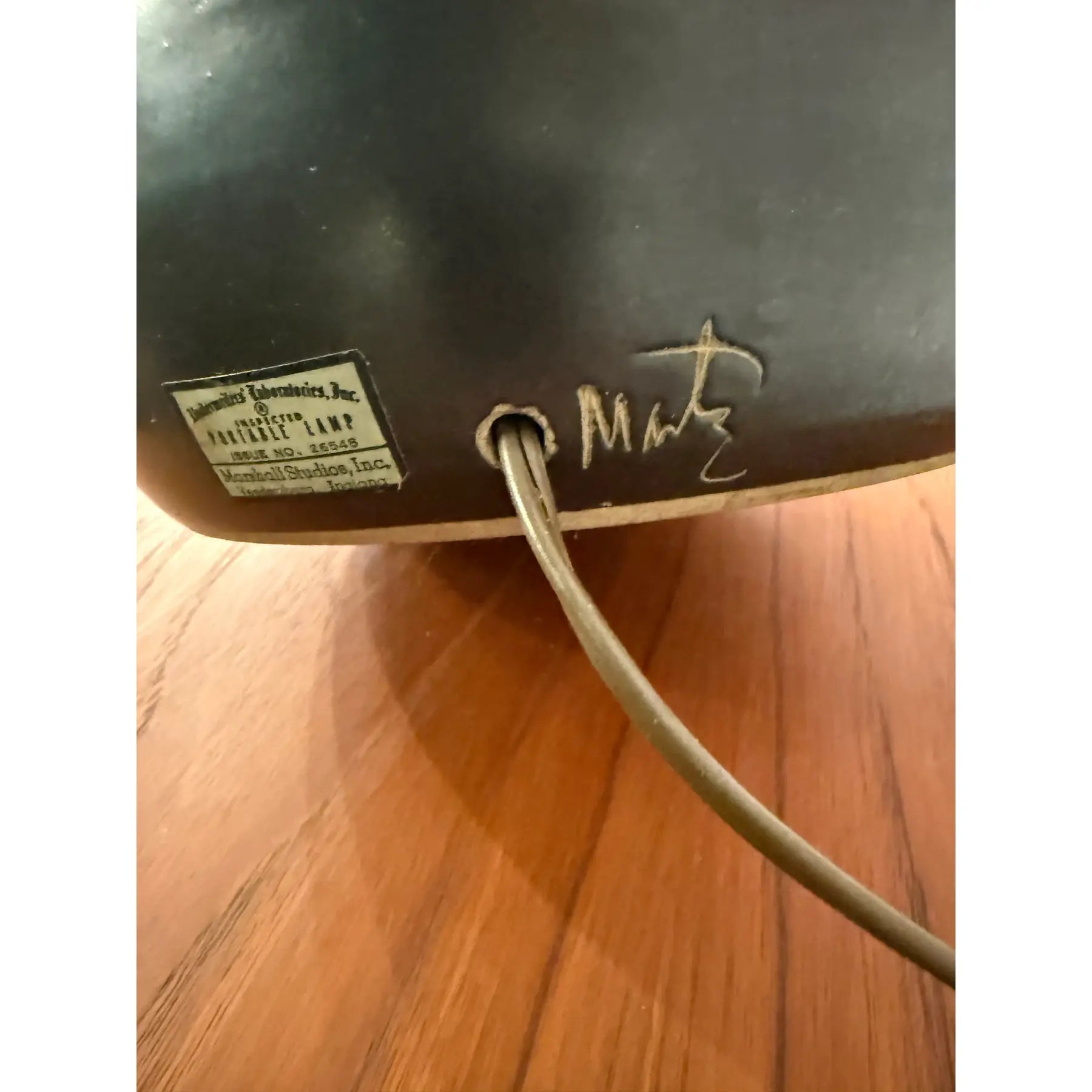 Lamp by Gordon Martz/Marshall Studios. Model M202-45-4 Rare