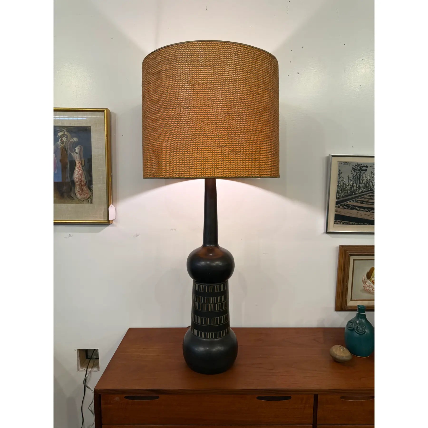 Lamp by Gordon Martz/Marshall Studios. Model M202-45-4 Rare