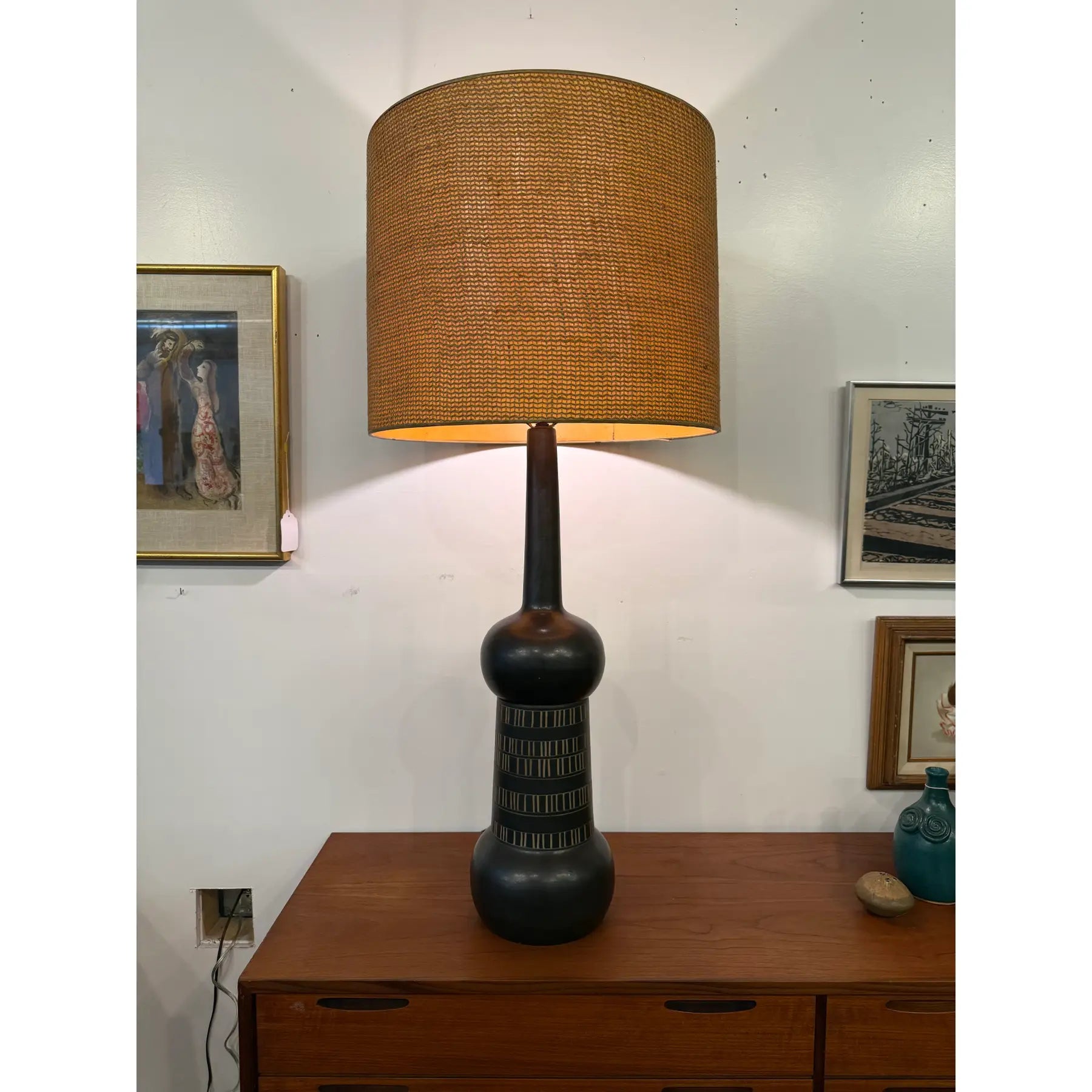 Lamp by Gordon Martz/Marshall Studios. Model M202-45-4 Rare