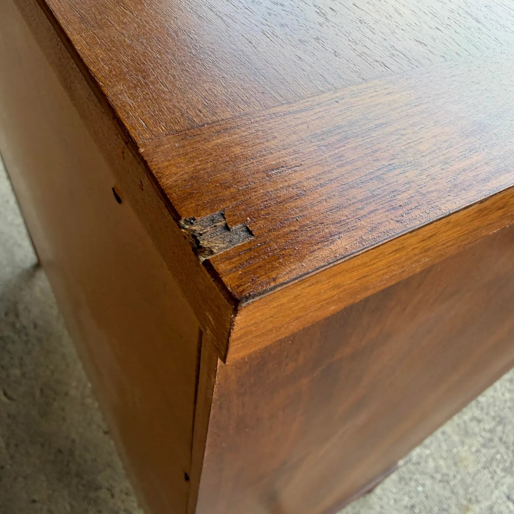 Lane Rhythm Walnut Chest of Drawers Mid Century Modern