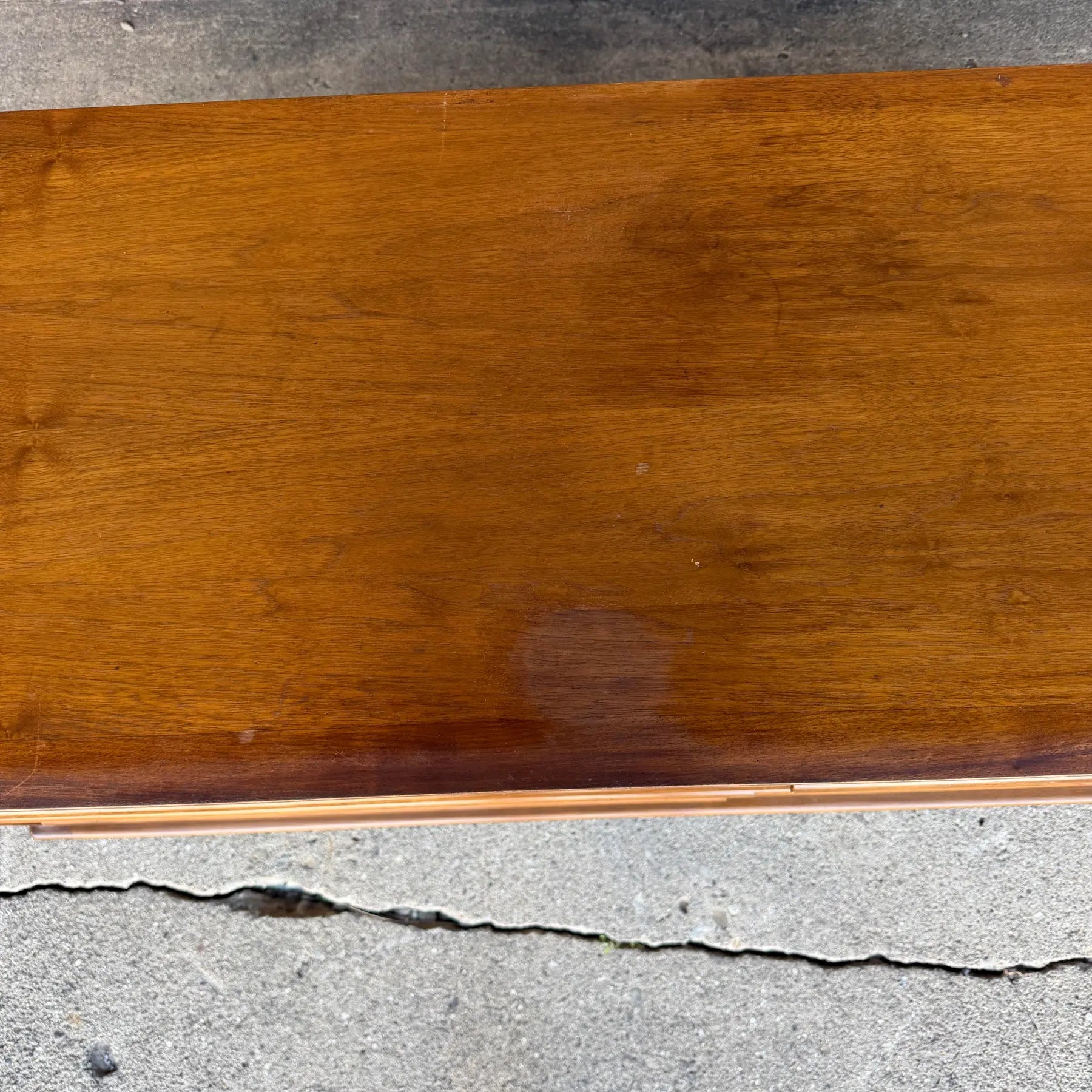 Lane Rhythm Walnut Lowboy Dresser Mid Century Modern