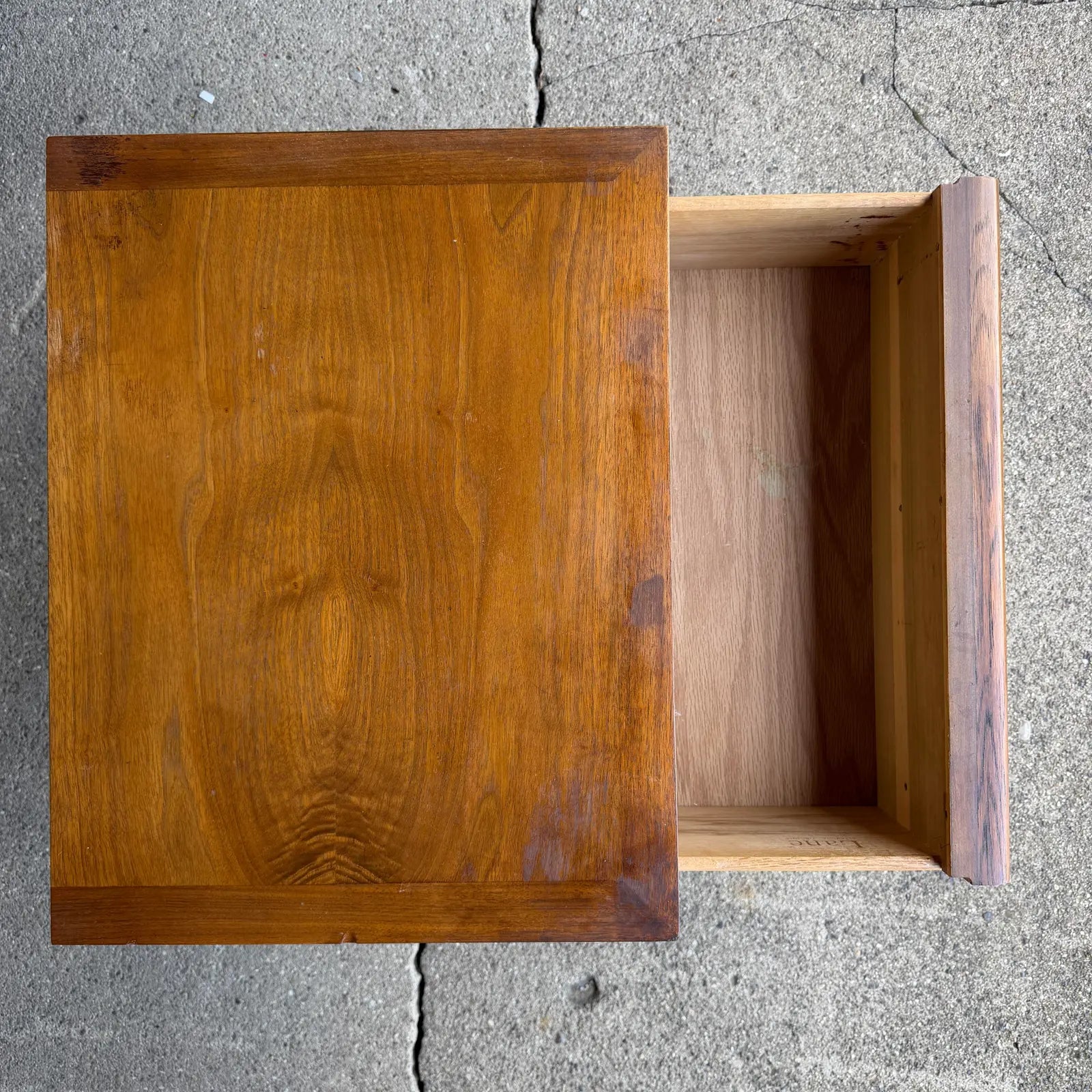 Lane Rhythm Walnut Nightstand