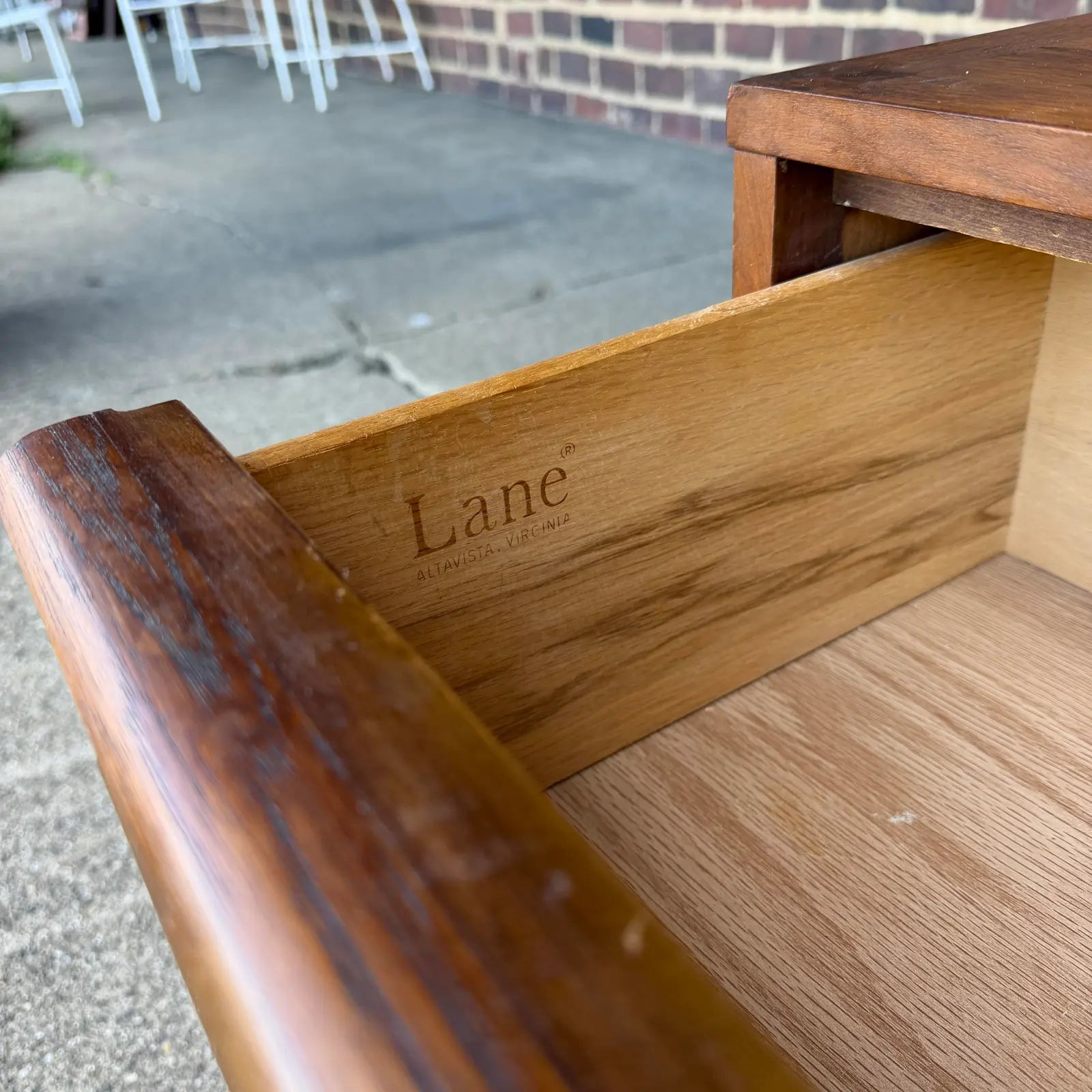 Lane Rhythm Walnut Nightstand