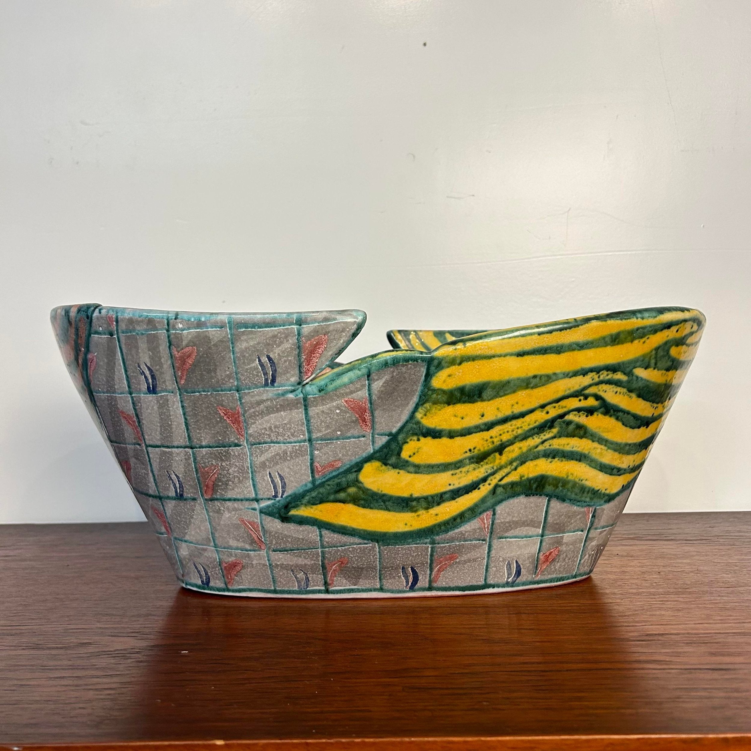Large Ceramic Bowl Titled “Portrait Bowl" by Andrea Gill