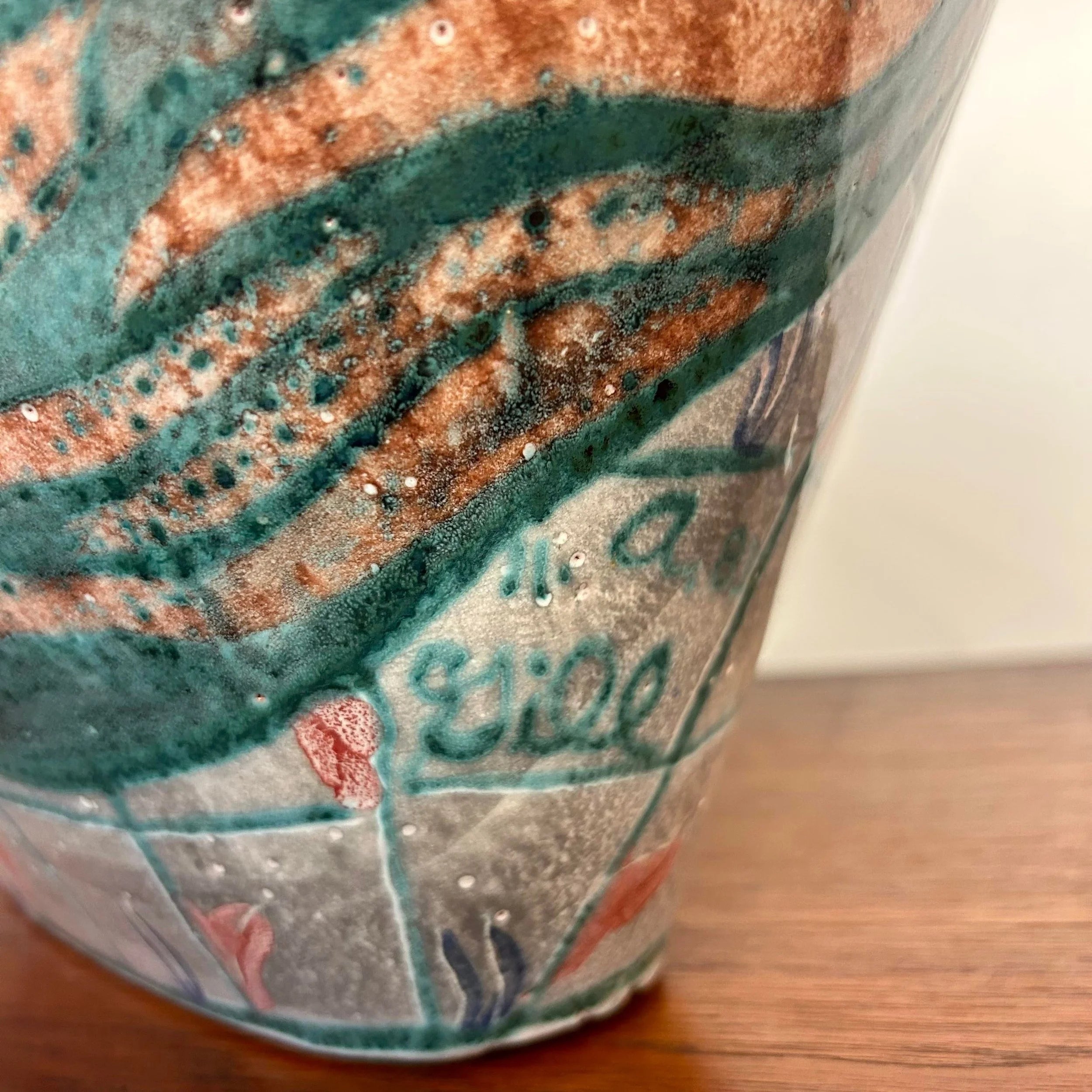 Large Ceramic Bowl Titled “Portrait Bowl" by Andrea Gill