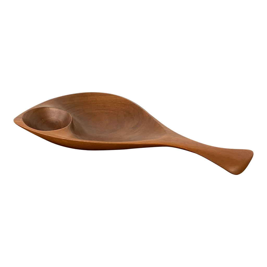 Emil Milan Wooden Walnut Bowl