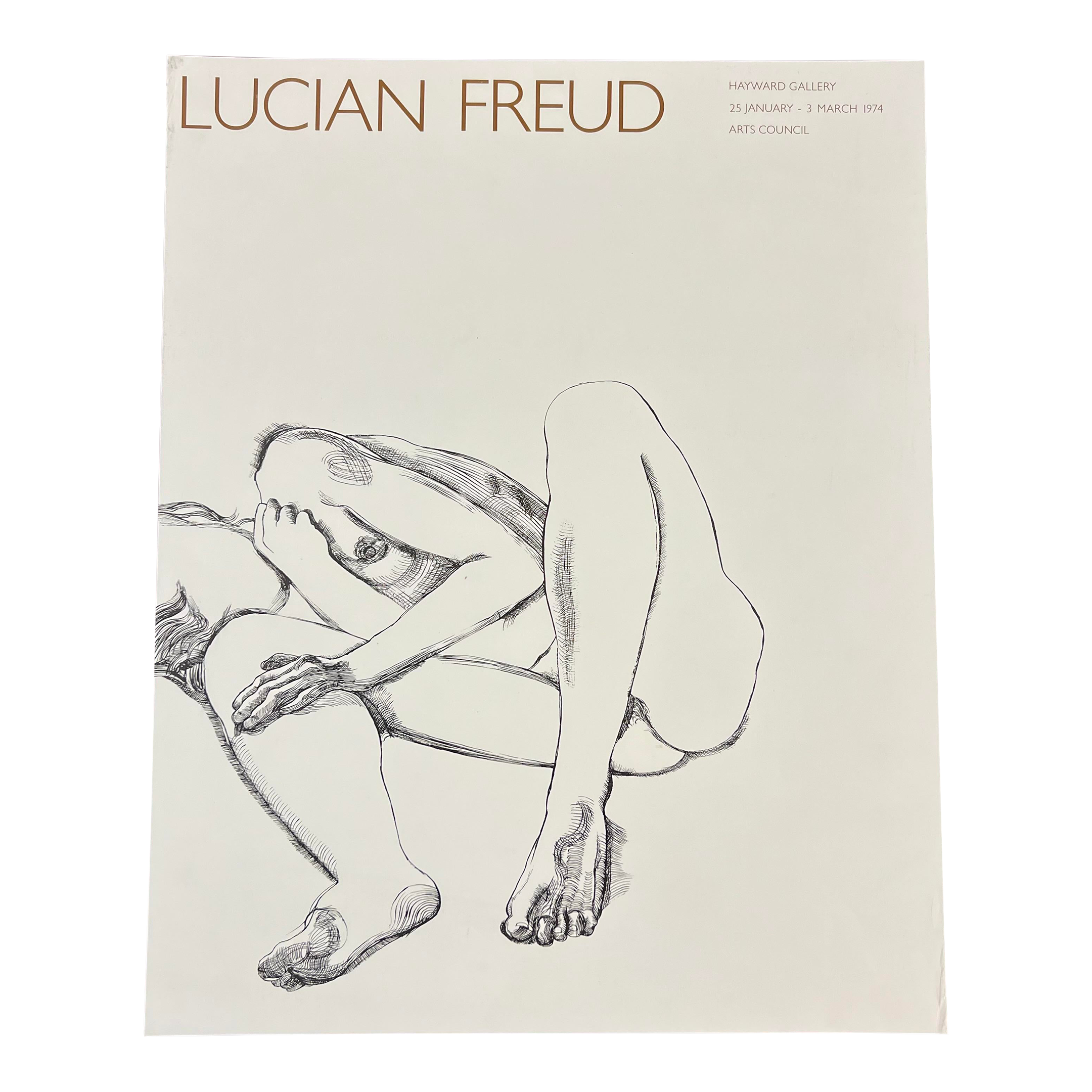 Lucian Freud 1974 Hayward Gallery Exhibition Poster