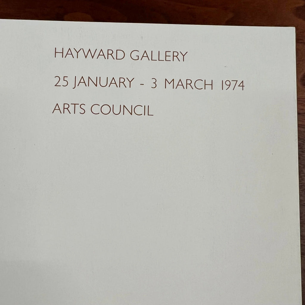 Lucian Freud 1974 Hayward Gallery Exhibition Poster