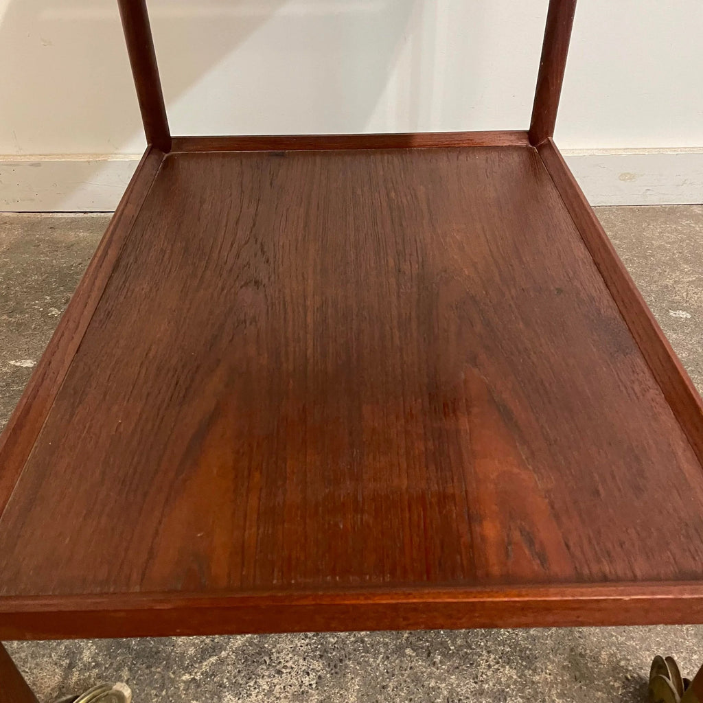 Ludwig Pontoppidan Danish Teak Bar Cart