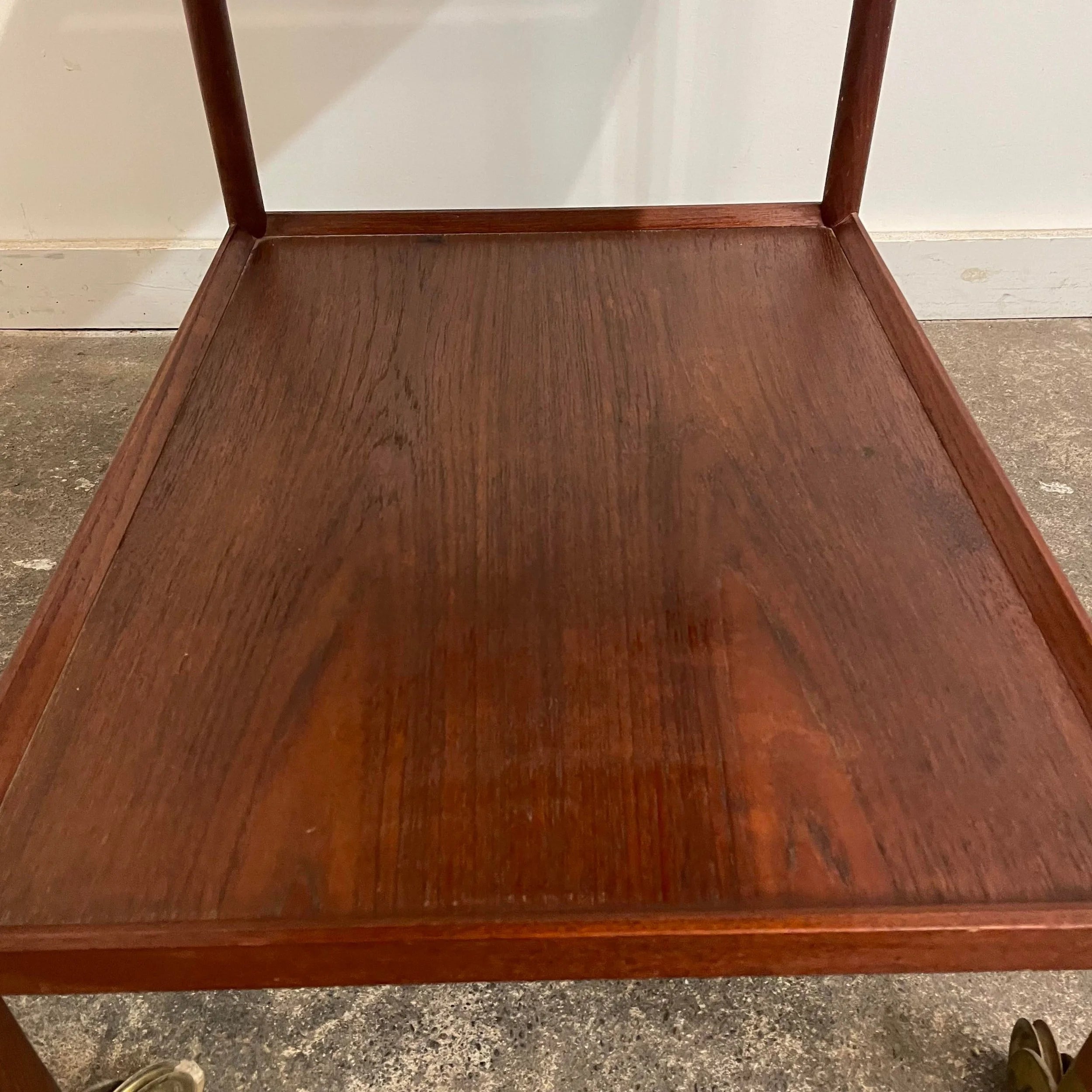 Ludwig Pontoppidan Danish Teak Bar Cart