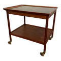 Ludwig Pontoppidan Danish Teak Bar Cart