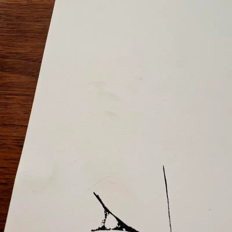 M. Lee “Song of Cosmos” Lithograph Print Signed