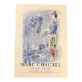 Marc Chagall “The Magician of Paris” Lithograph 1970