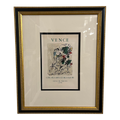 Marc Chegal “Vence - Cite’ Des Arts Et Des Fleurs” Print 1954