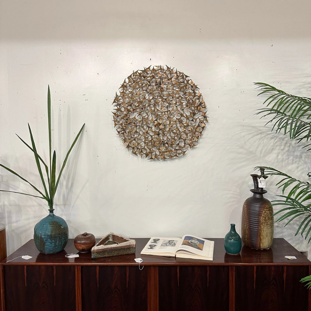 Marc Weinstein Brutalist Mid-Century Modern Abstract Wall Sculpture