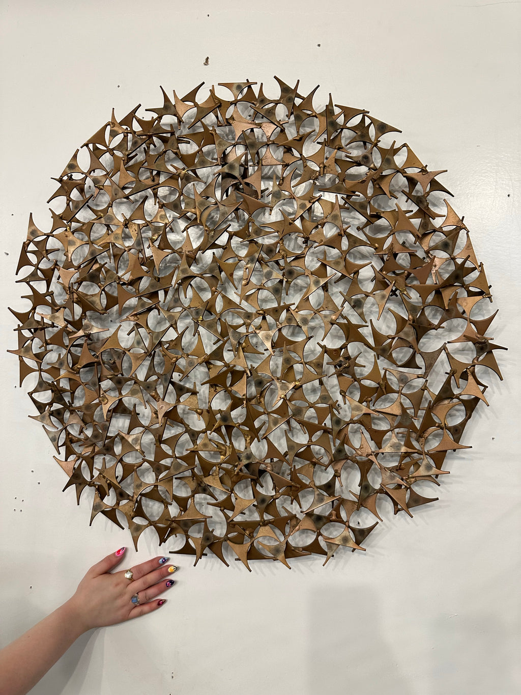 Marc Weinstein Brutalist Mid-Century Modern Abstract Wall Sculpture