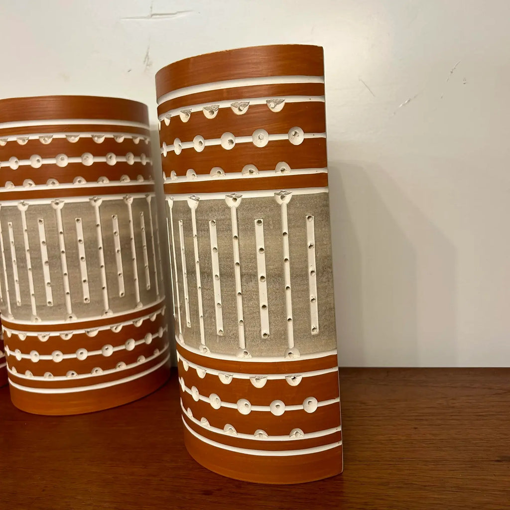 Martha and Beaumont Ceramic Wall Sconce Shades 4 Available