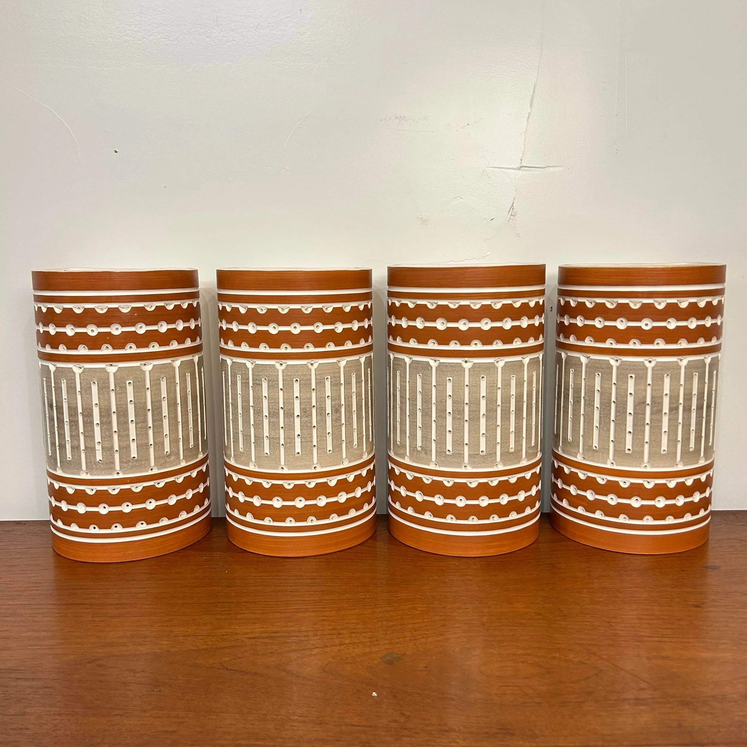 Martha and Beaumont Ceramic Wall Sconces