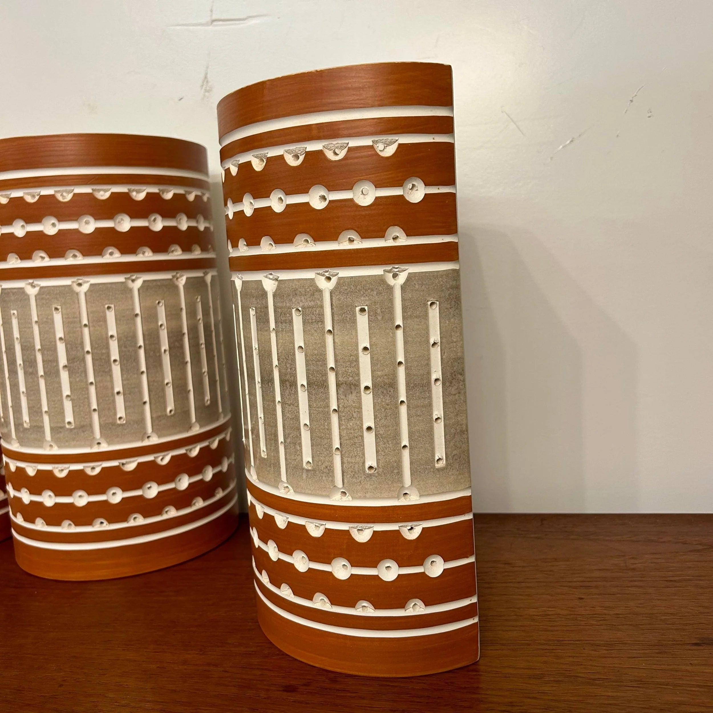 Martha and Beaumont Ceramic Wall Sconces