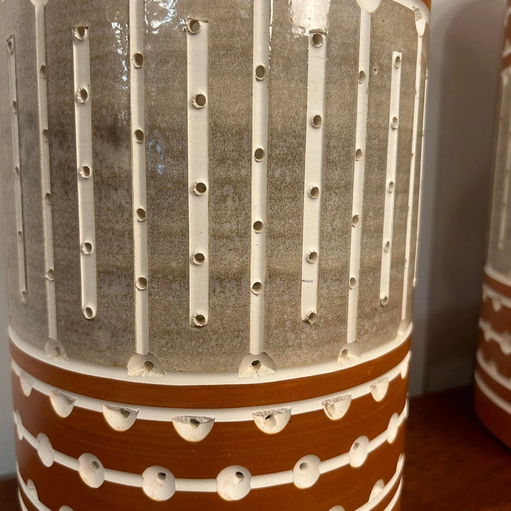 Martha and Beaumont Ceramic Wall Sconces