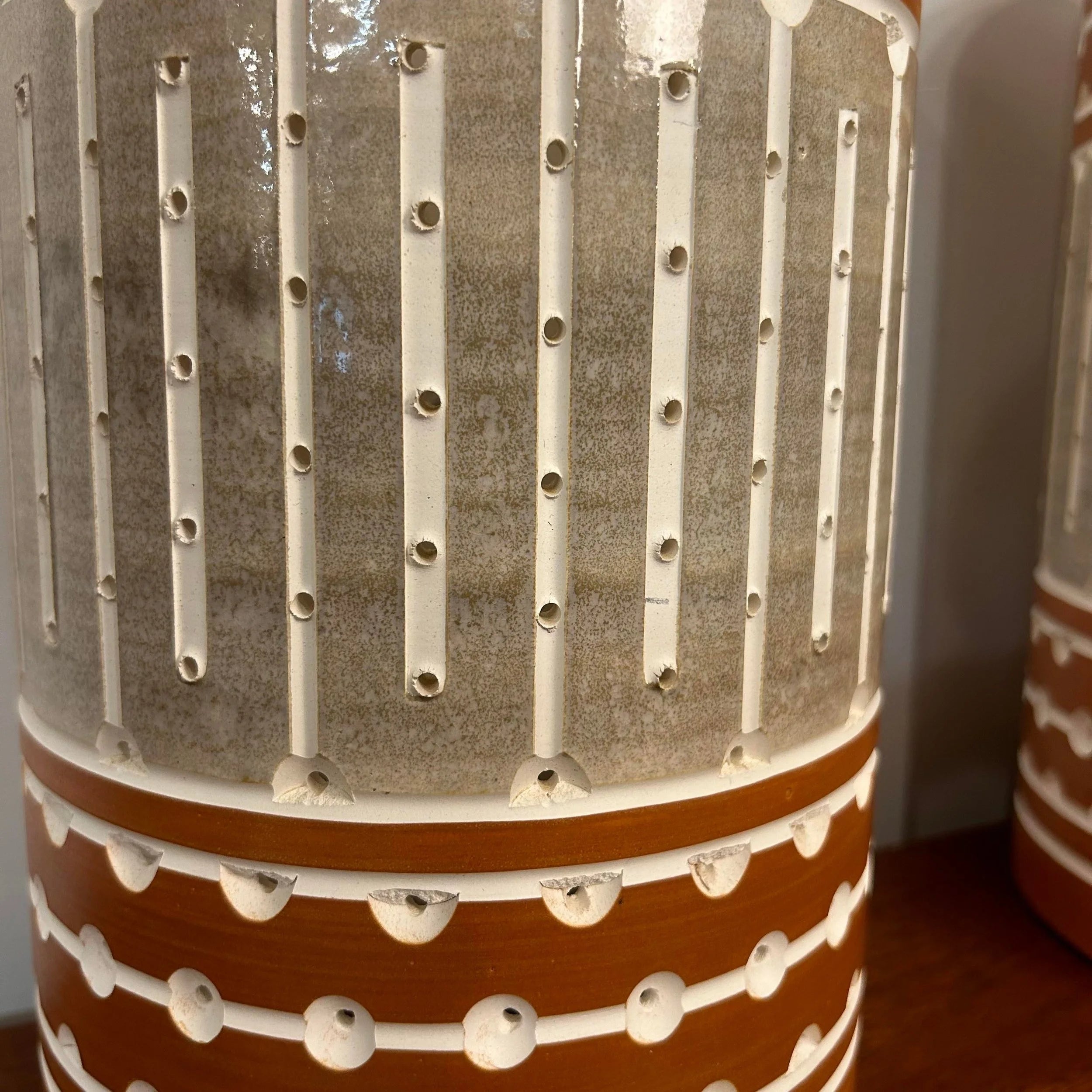 Martha and Beaumont Ceramic Wall Sconces