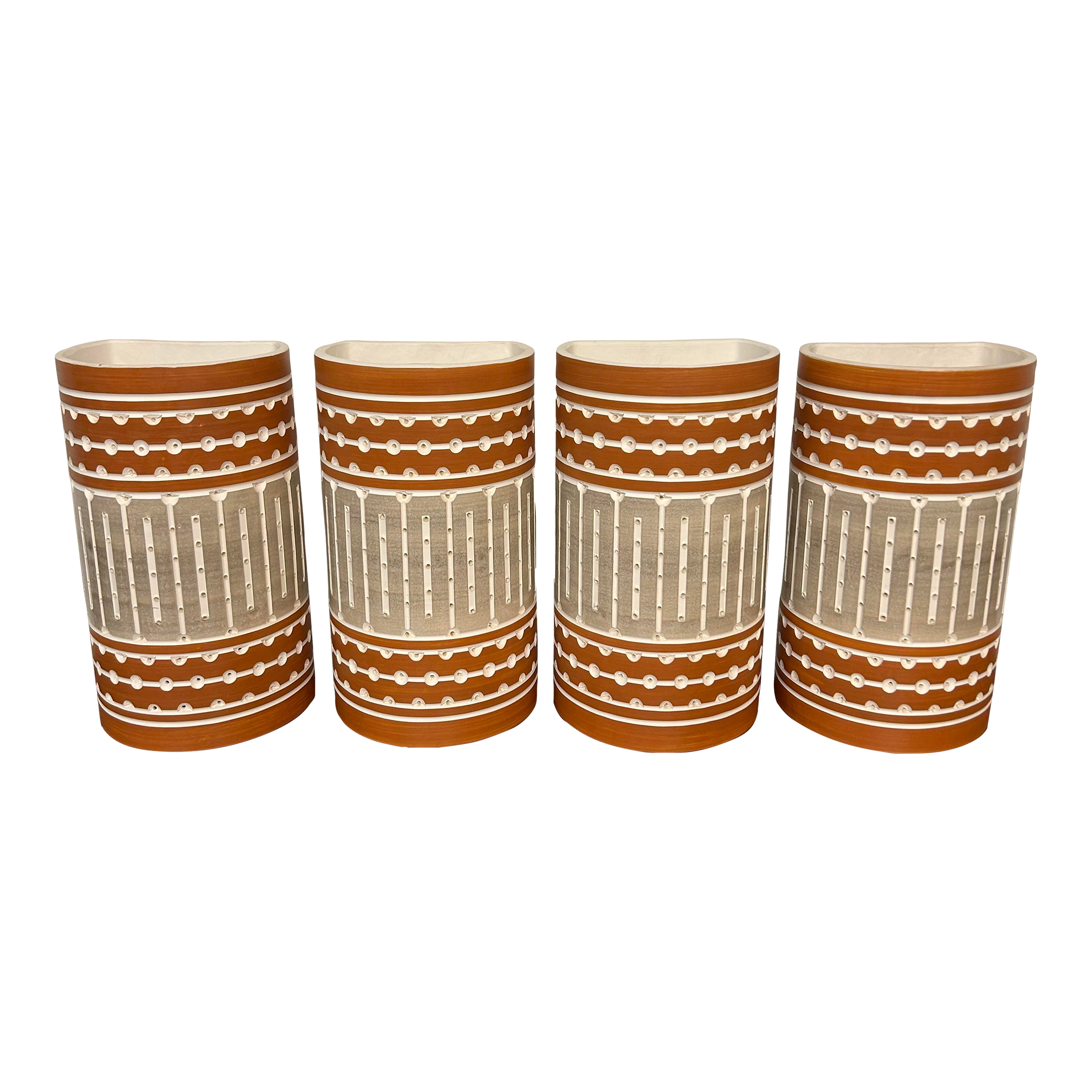 Martha and Beaumont Ceramic Wall Sconces