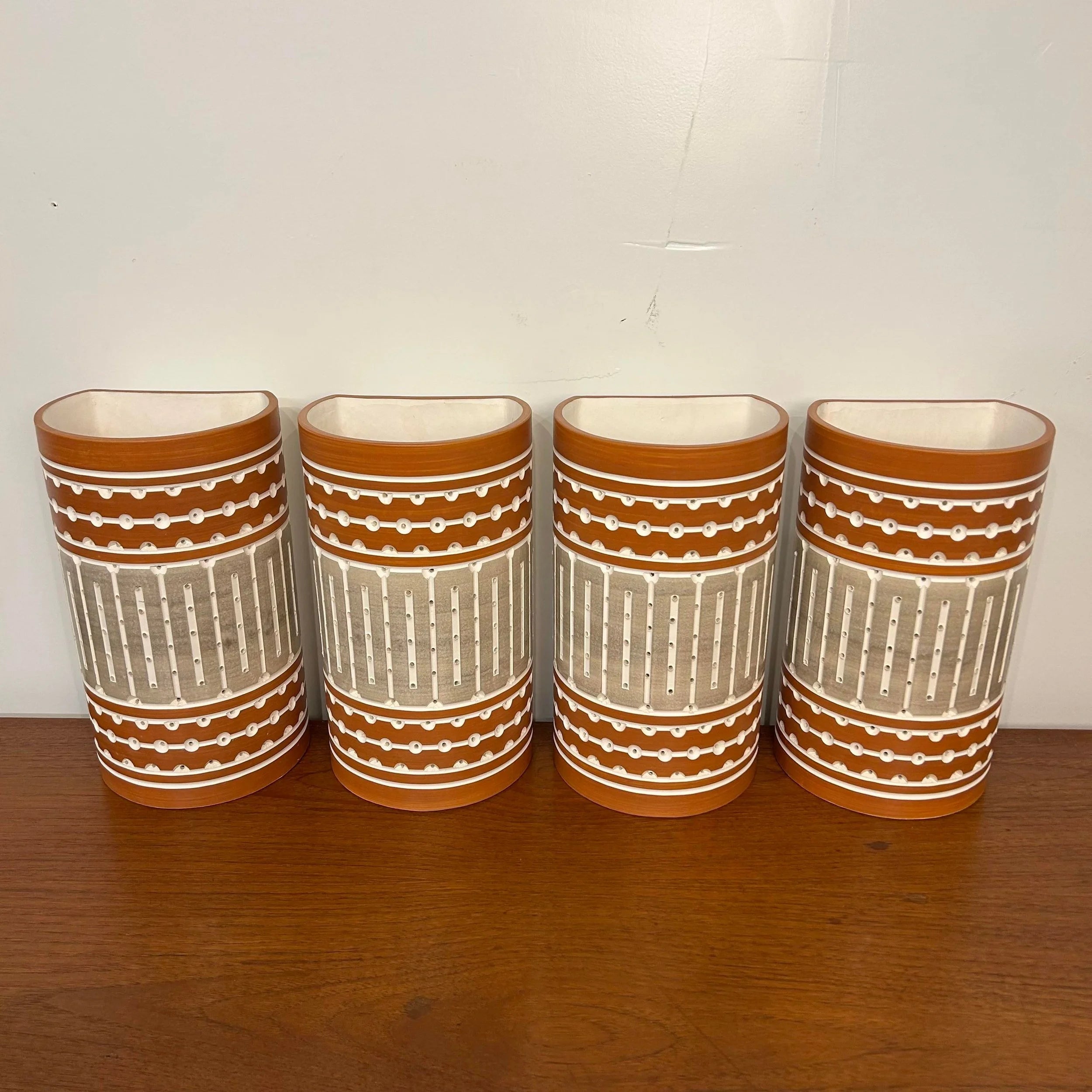 Martha and Beaumont Ceramic Wall Sconces