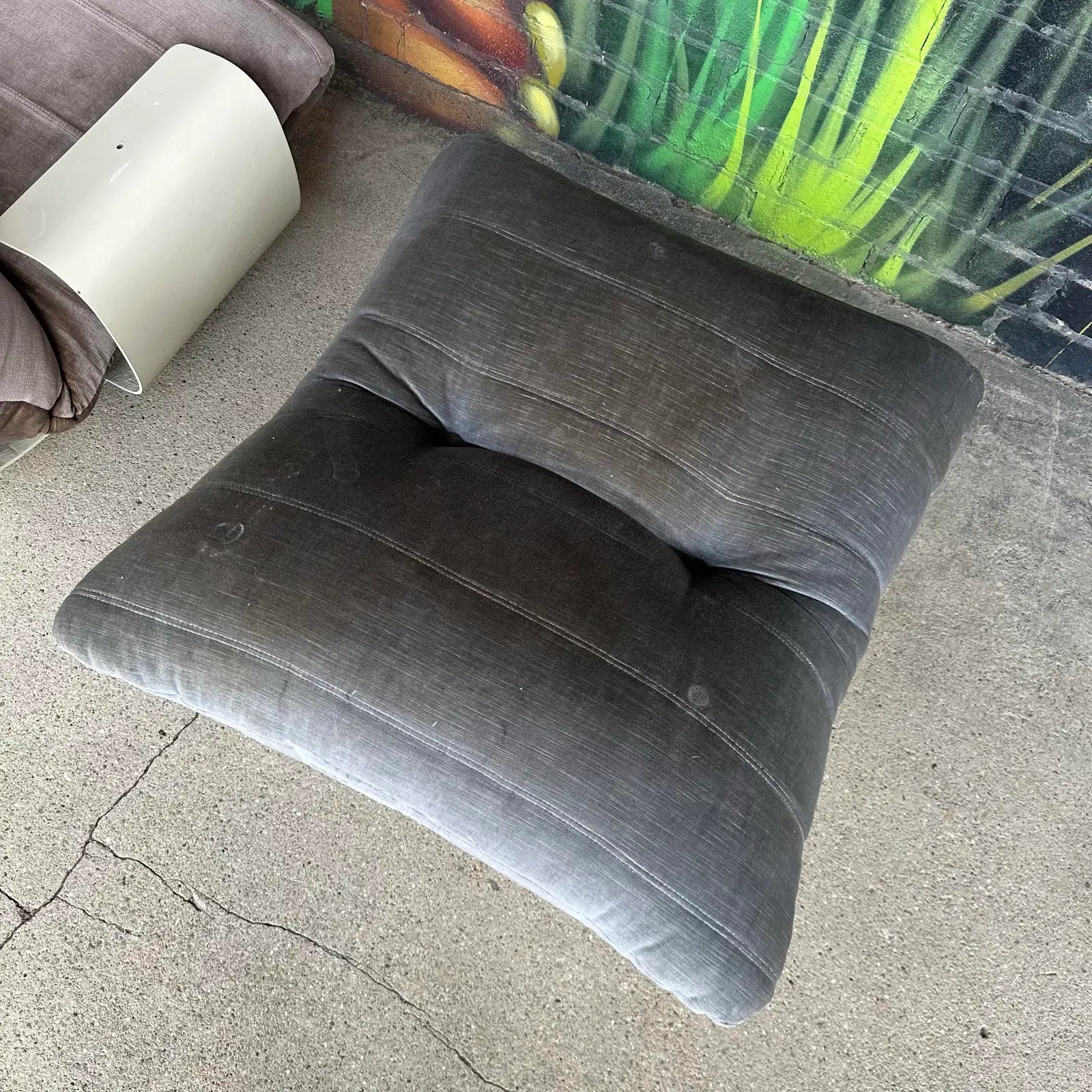 Michel Ducaroy for Ligne Roset “Marsala” Modernist Lounge Chair and Ottoman