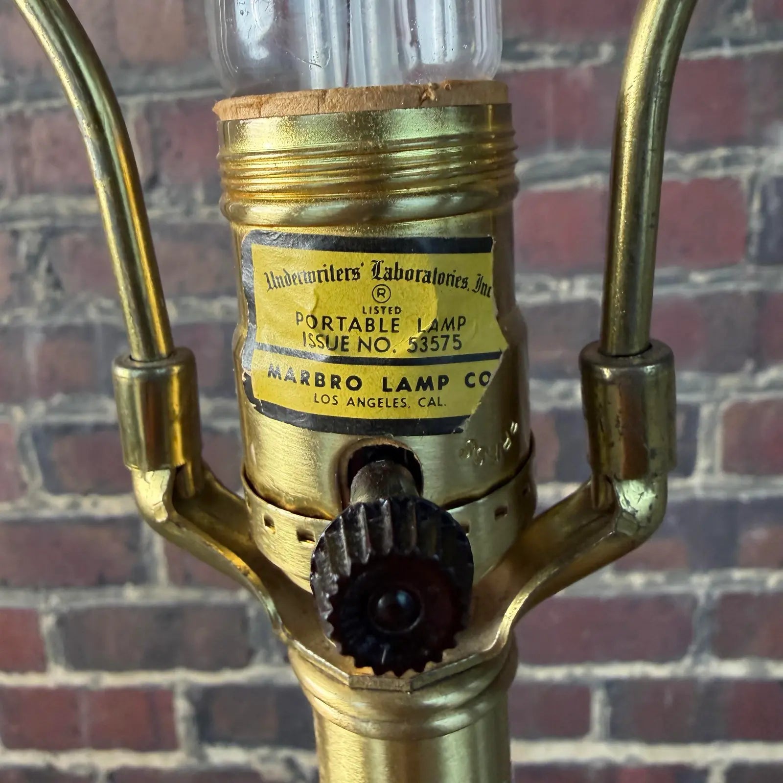 Mid 20th Century Alvino Bagni Italian Ceramic Table Lamp