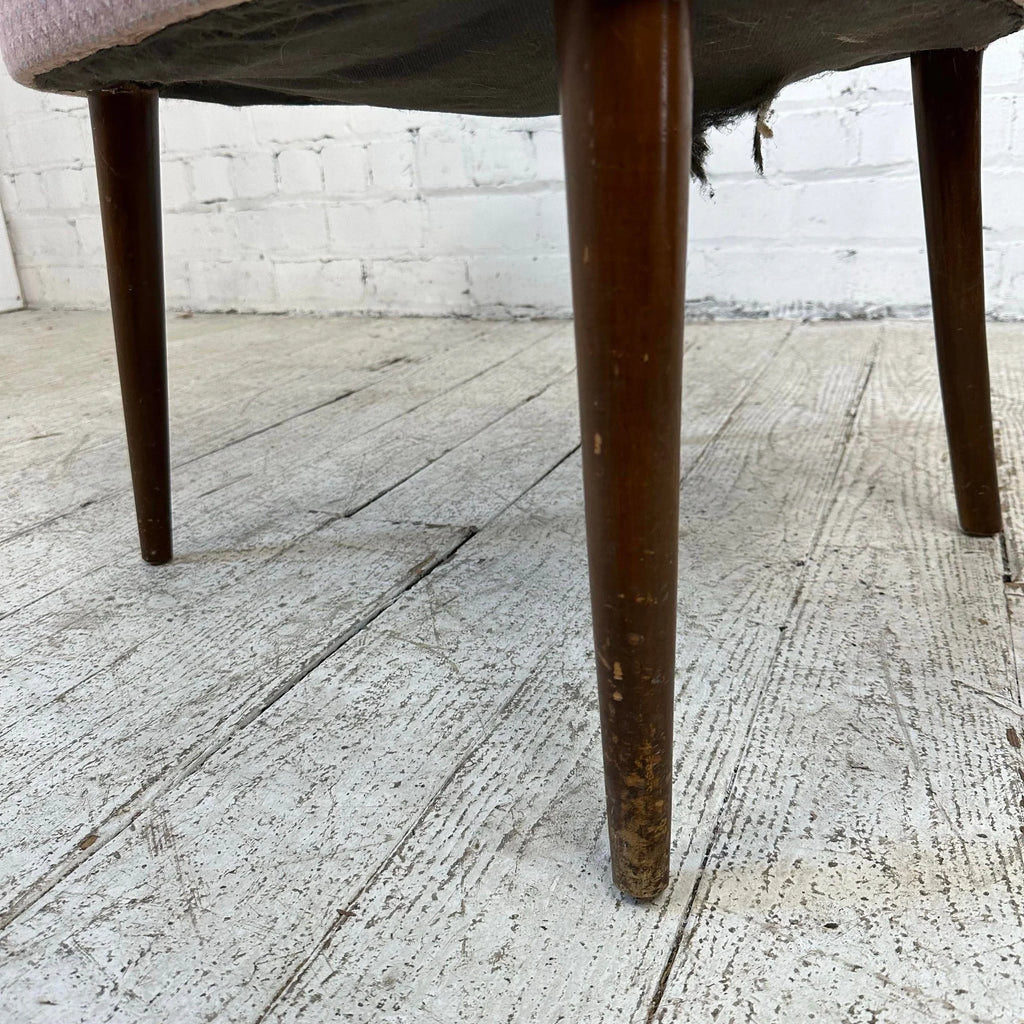 Mid 20th Century Arm Chair With Tall Legs