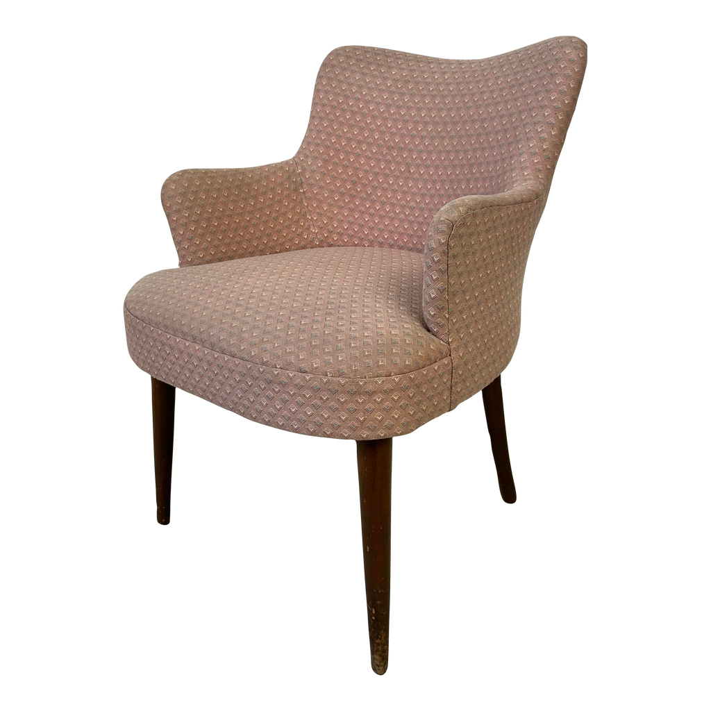 Mid 20th Century Arm Chair With Tall Legs