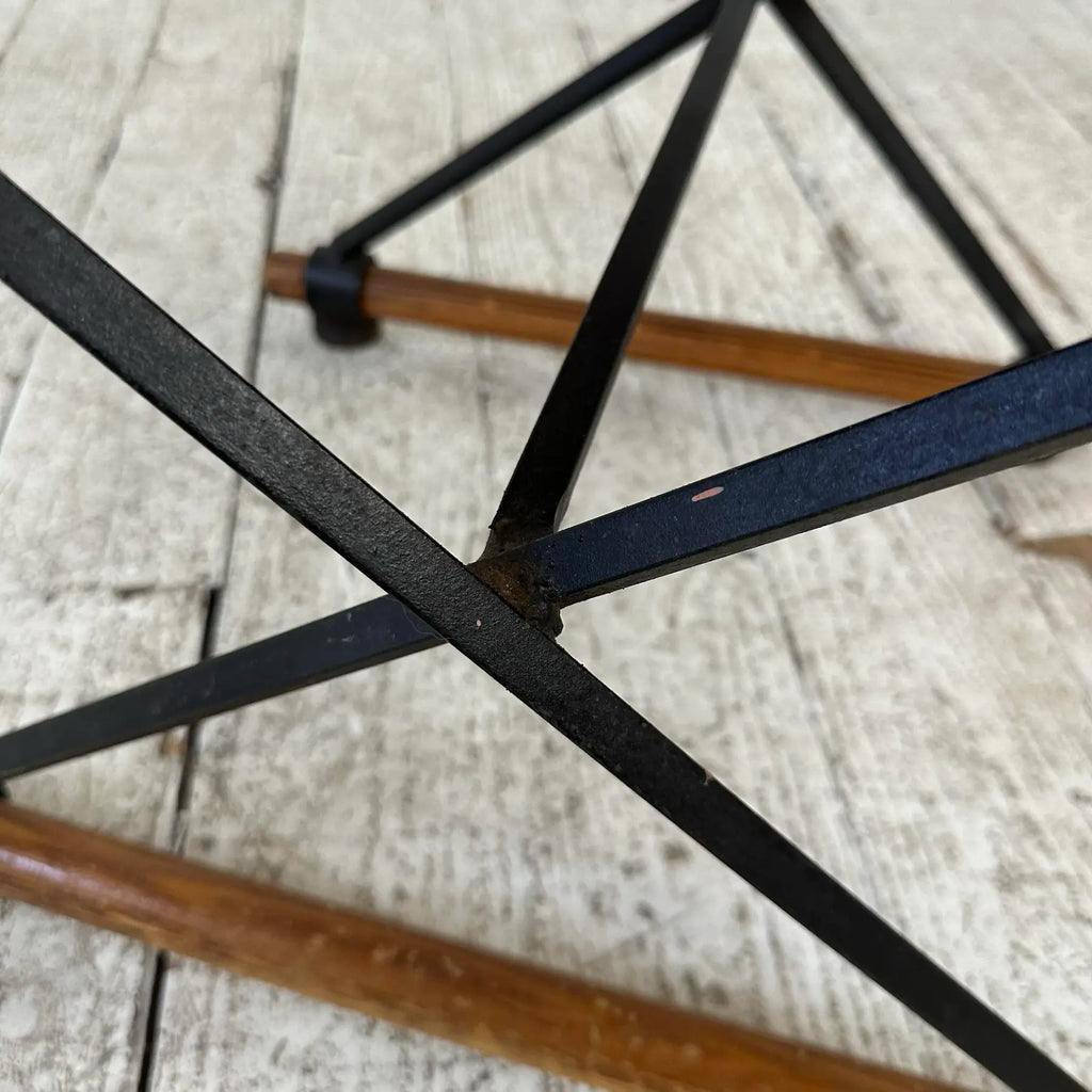 Mid 20th Century Attributed to Cleo Baldon Wrought Iron Side Chair