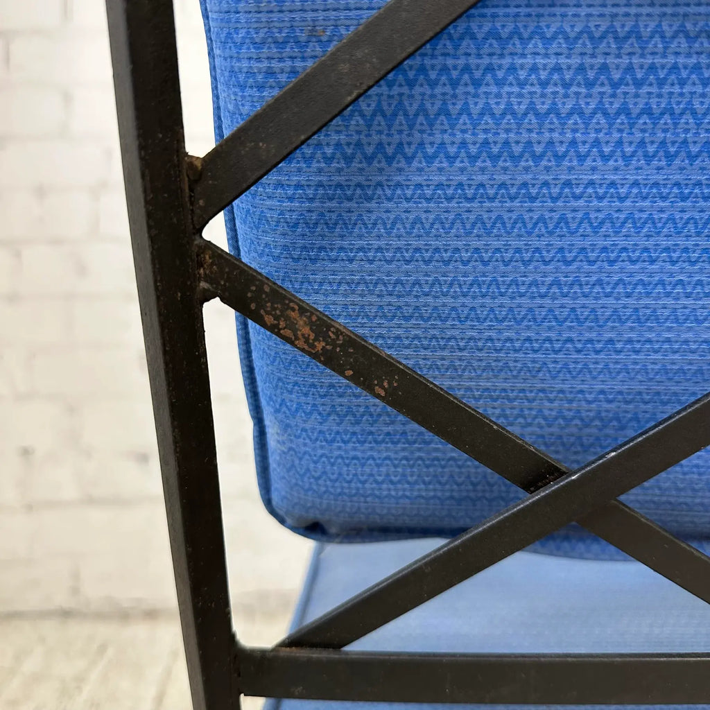 Mid 20th Century Attributed to Cleo Baldon Wrought Iron Side Chair