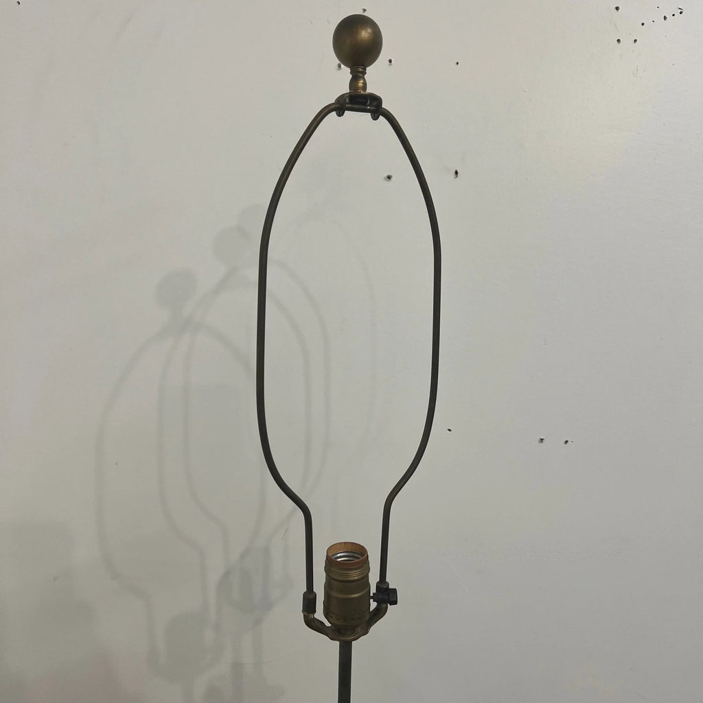 Brass Sculptural Flower Lamp