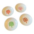 Set of 4 seasonal themed dishes