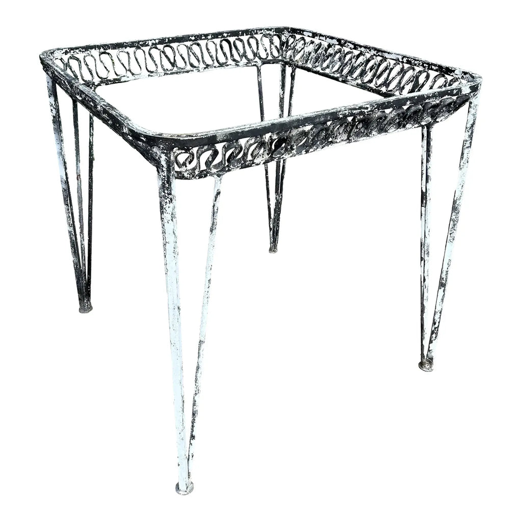 Mid 20th Century Maurizo Tempestini Ribbon Outdoor Dining Table Base, Attributed