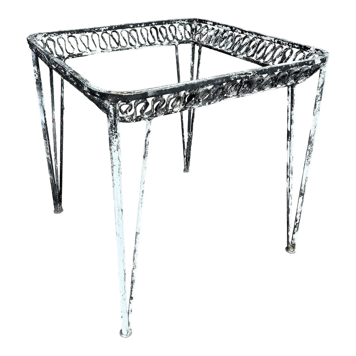 Mid 20th Century Maurizo Tempestini Ribbon Outdoor Dining Table Base, Attributed