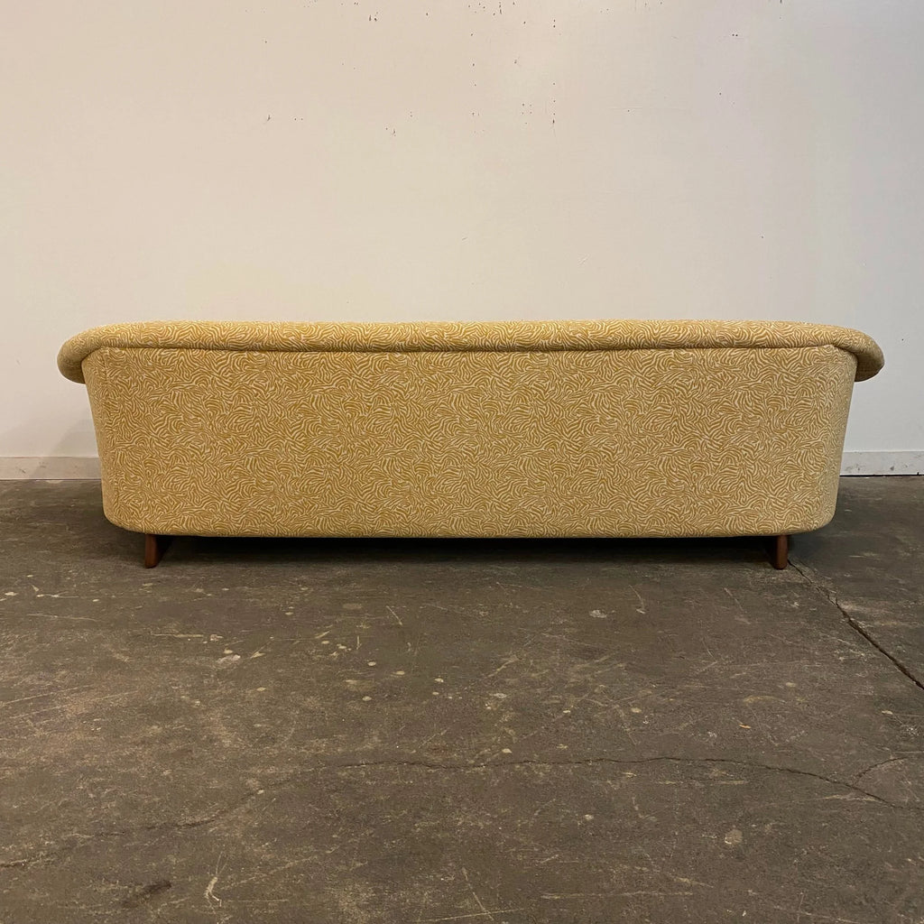 Mid 20th Century Modern Adrian Pearsall Style Reupholstered Sofa
