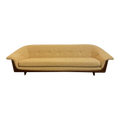 Mid 20th Century Modern Adrian Pearsall Style Reupholstered Sofa