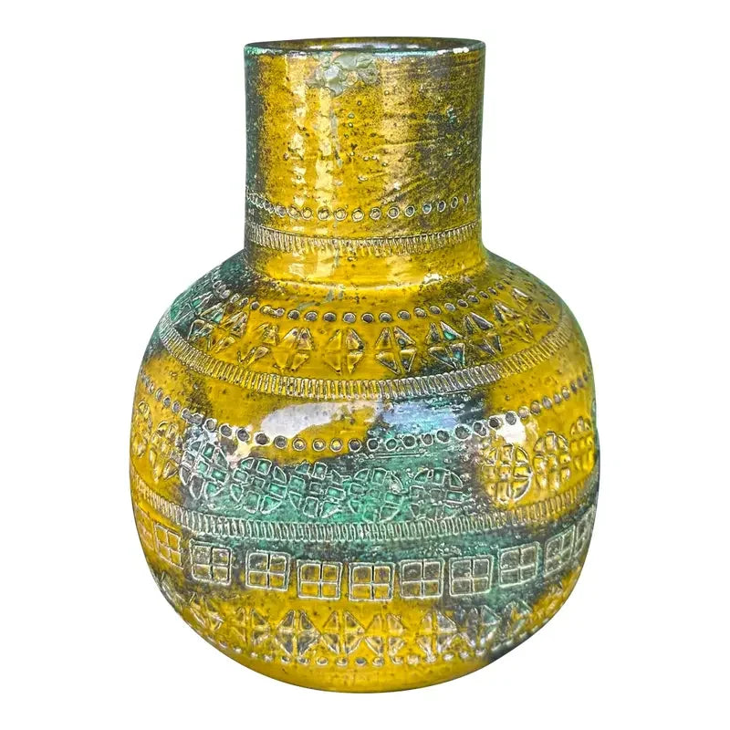 Mid 20th Century Raymor Bitossi Ceramic Midcentury Modern Vase