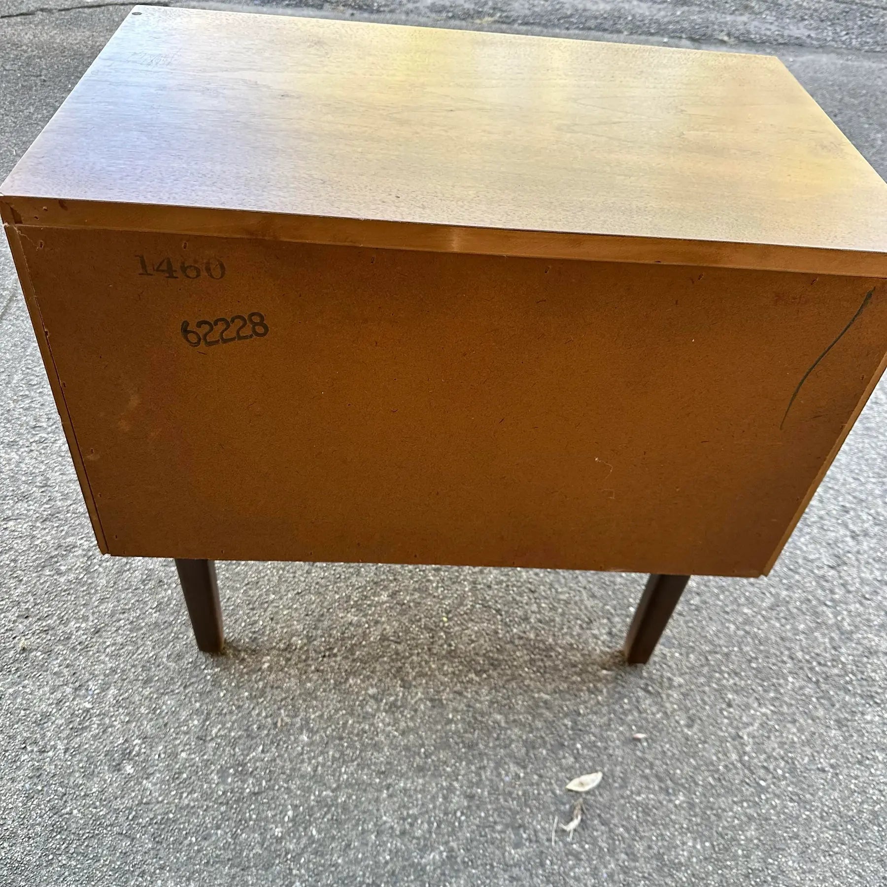 Mid 20th Century Royal American by Stanley for Distinctive Furniture Walnut Rosewood Nightstand