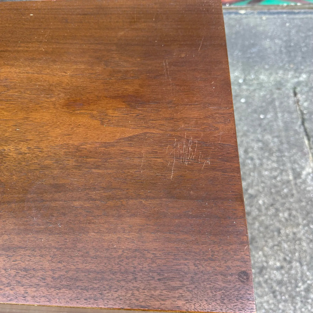 Mid 20th Century Royal American by Stanley for Distinctive Furniture Walnut Rosewood Nightstand