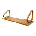Mid 20th Century Vintage Mid-Century Modern Alvar Aalto Designed Wall Shelf Birds Eye Maple Bent Wood