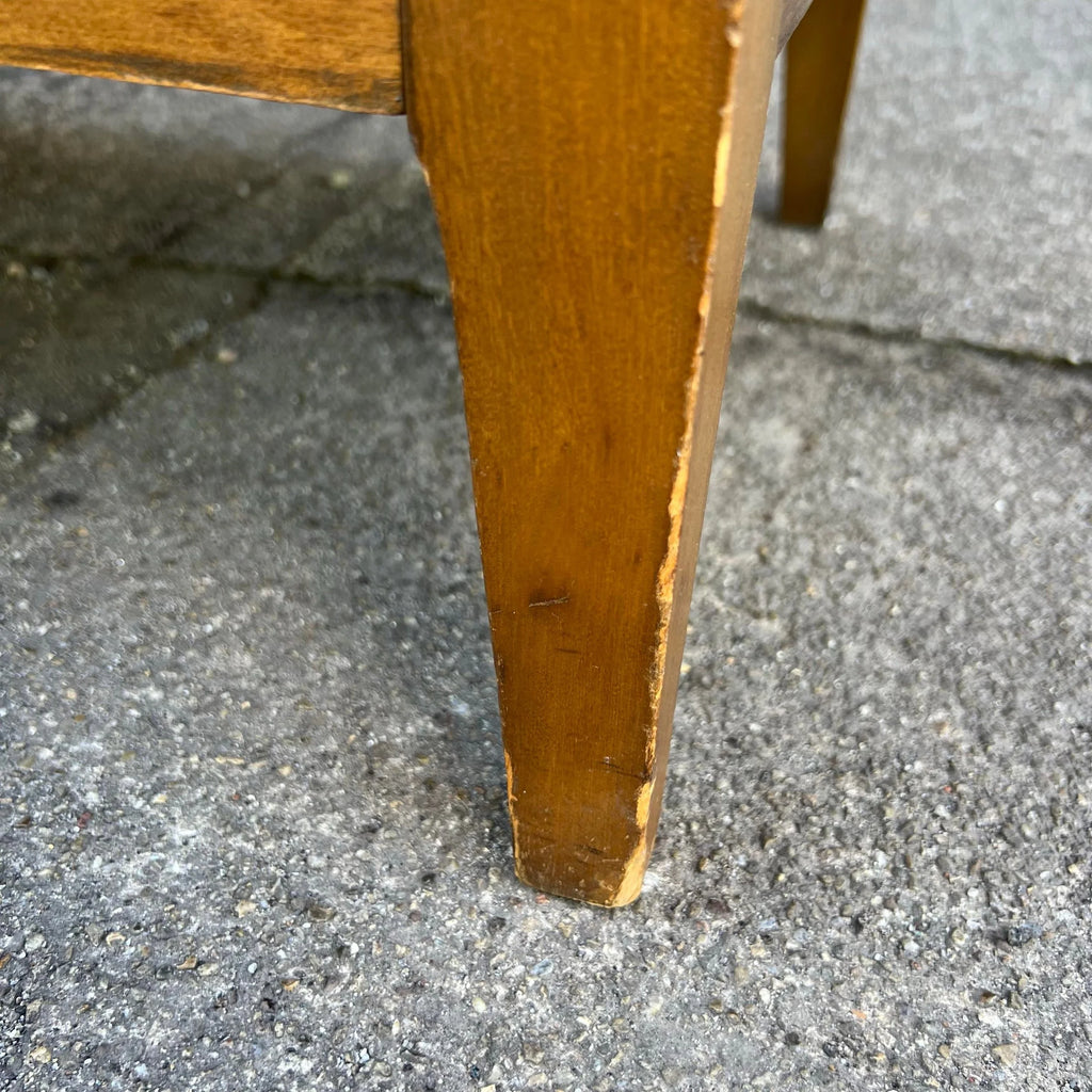 Mid Century Modern 9 Drawer Low Dresser With Brass Pulls