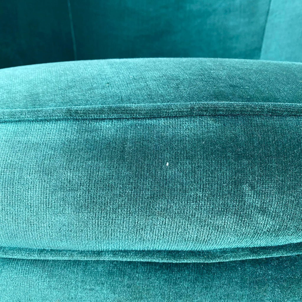 Adrian Pearsall for Comfort Craft Green Velvet Chair