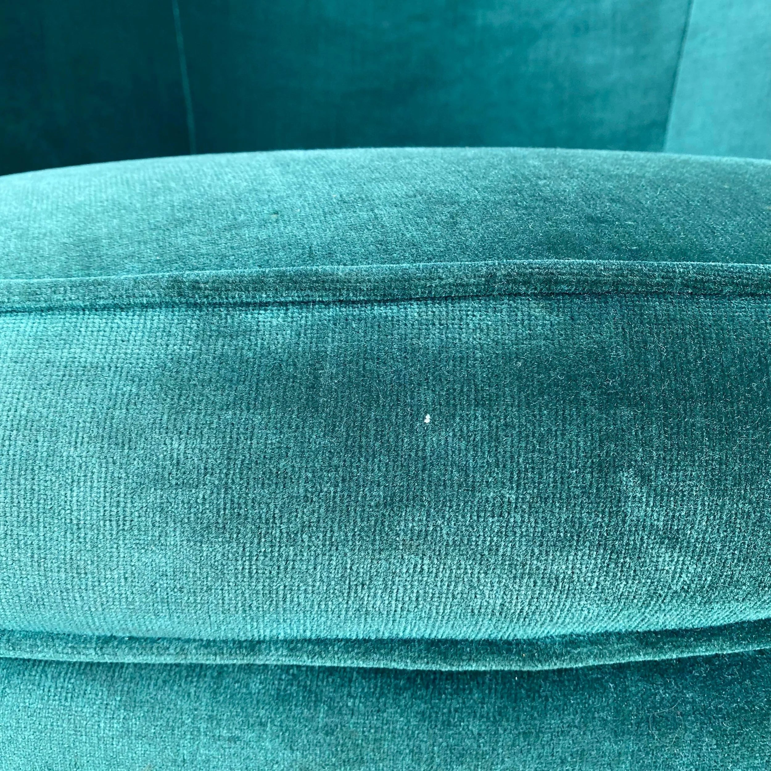 Adrian Pearsall for Comfort Craft Green Velvet Chair