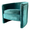 Adrian Pearsall for Comfort Craft Green Velvet Chair