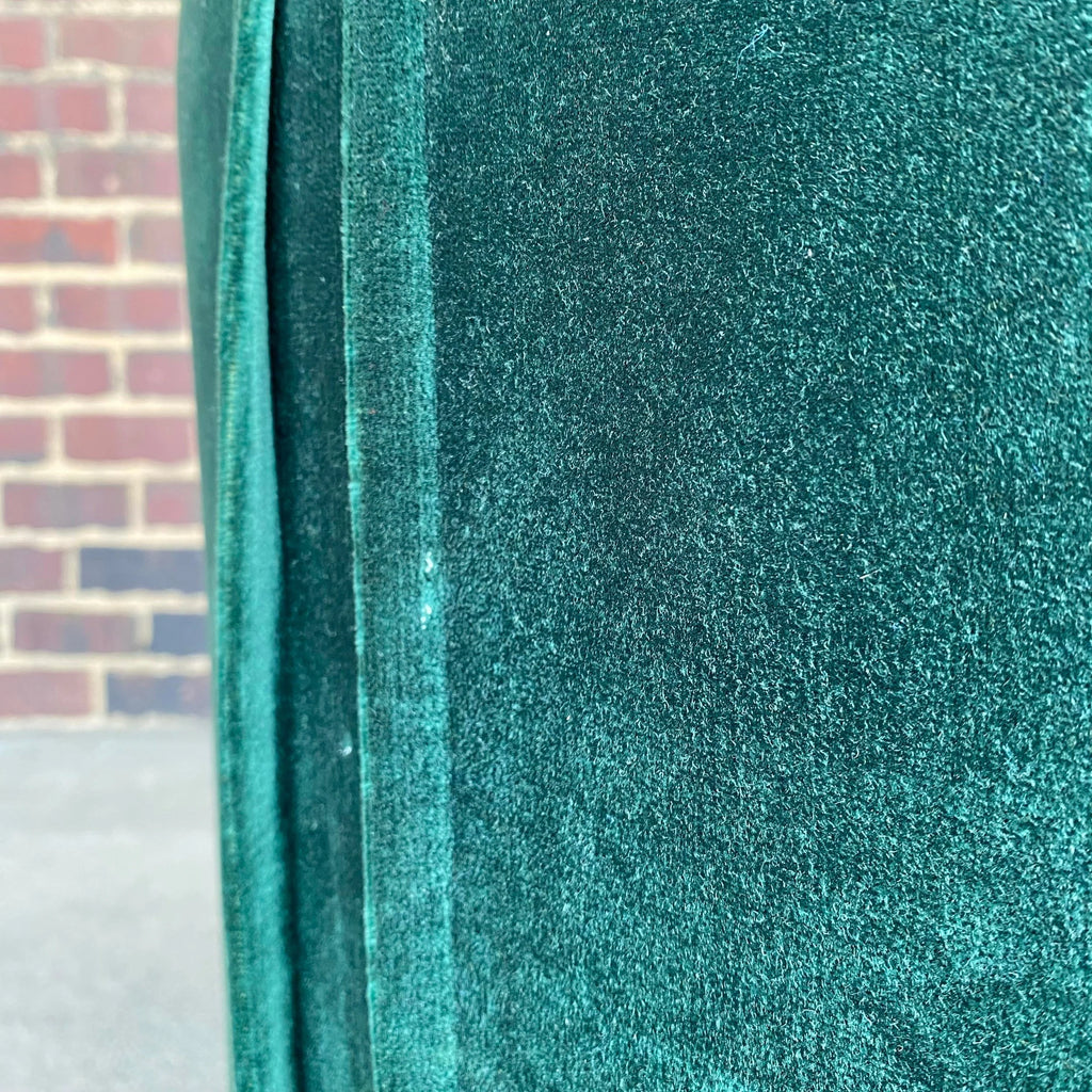 Adrian Pearsall for Comfort Craft Green Velvet Chair